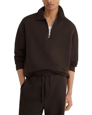 Kurwin Cotton Half Zip Sweatshirt