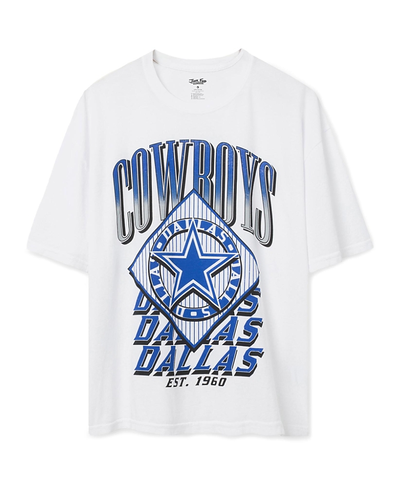 Junk Food Clothing Women's Dallas Cowboys Oversized Tee