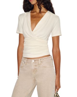 Larah Knit Surplice Top