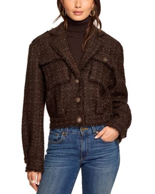 Wendy Tweed Fringe Jacket