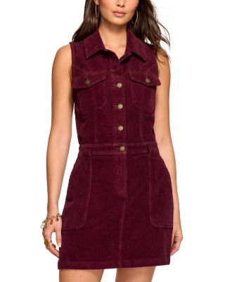Peyton Corduroy Mini Dress