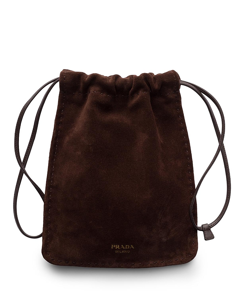 Prada Suede Smartphone Pouch