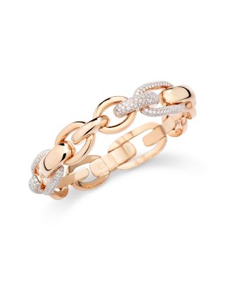 18K Rose Gold Iconica Diamond Link Bracelet, 3.2 tcw