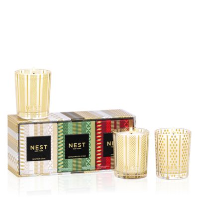 Holiday Festive Votive Trio