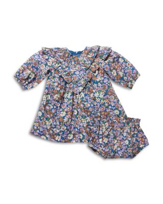 Girls' Everly Printed Ruffled Dress Set - Baby