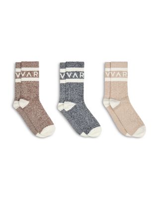 Spencer Logo Marled Crew Socks, Pack of 3