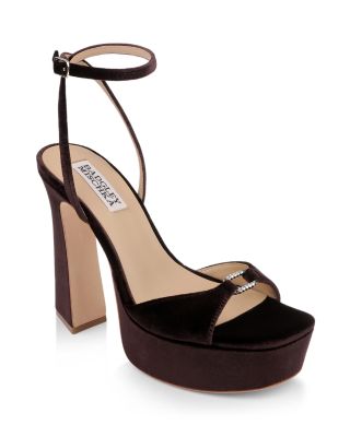Women's Romina II Embellished Leather Platform Sandals