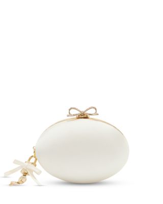 Mini Satin Oval Clutch