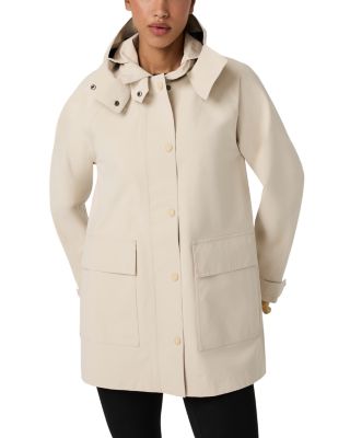 City Rain Hooded Trench Coat - thumbnail 2