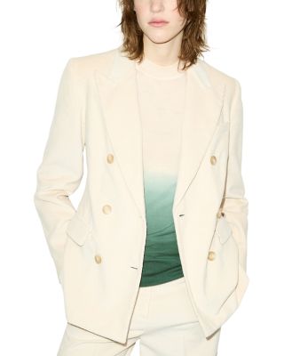 Opunzia Cotton Blend Corduroy Tailored Blazer
