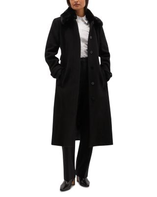 Martina Wool-Blend Belted Coat