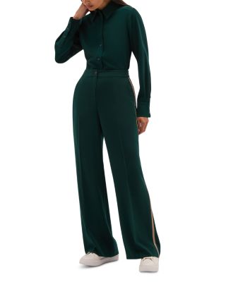 Hadley Mid Rise Wide Leg Trousers