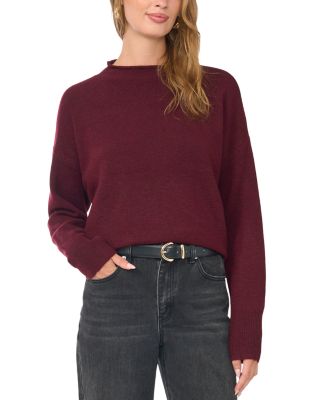 Long Sleeve Mock Neck Sweater