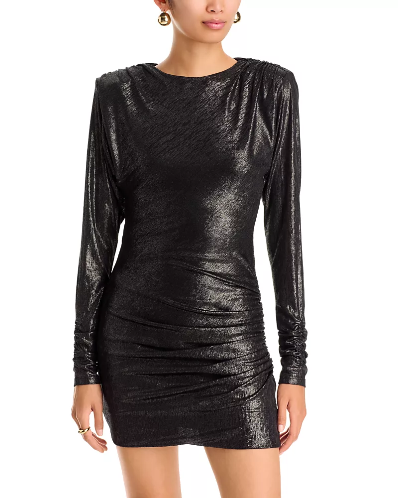 Ramy Brook Celine Ruched Mini Dress