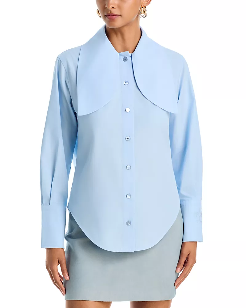 Patou Bow Collar Blouse