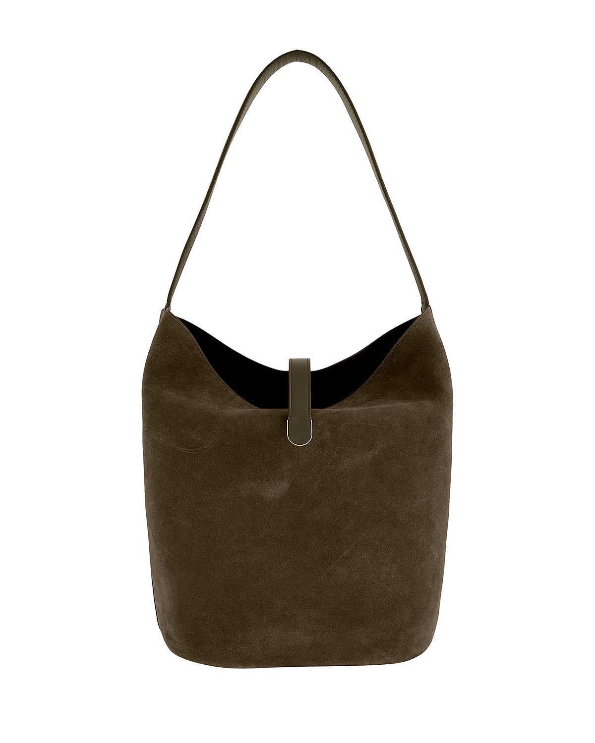 Vince Eris Medium Suede Bucket Bag