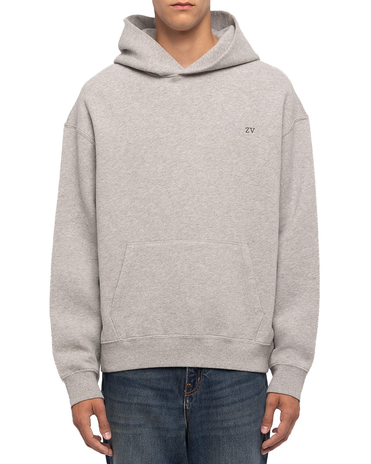 Zadig & Voltaire Sweelo Cotton Blend Logo Hoodie