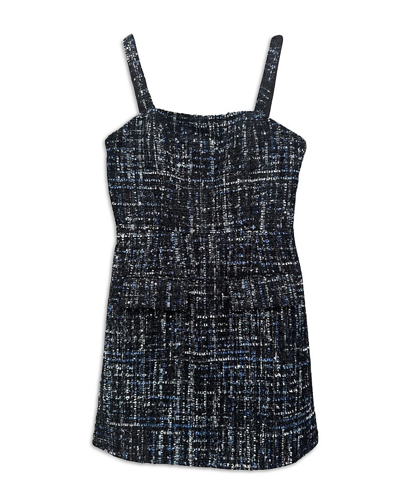 KatieJnyc Girls' Tween Matilda Cami Boucle Dress - Big Kid