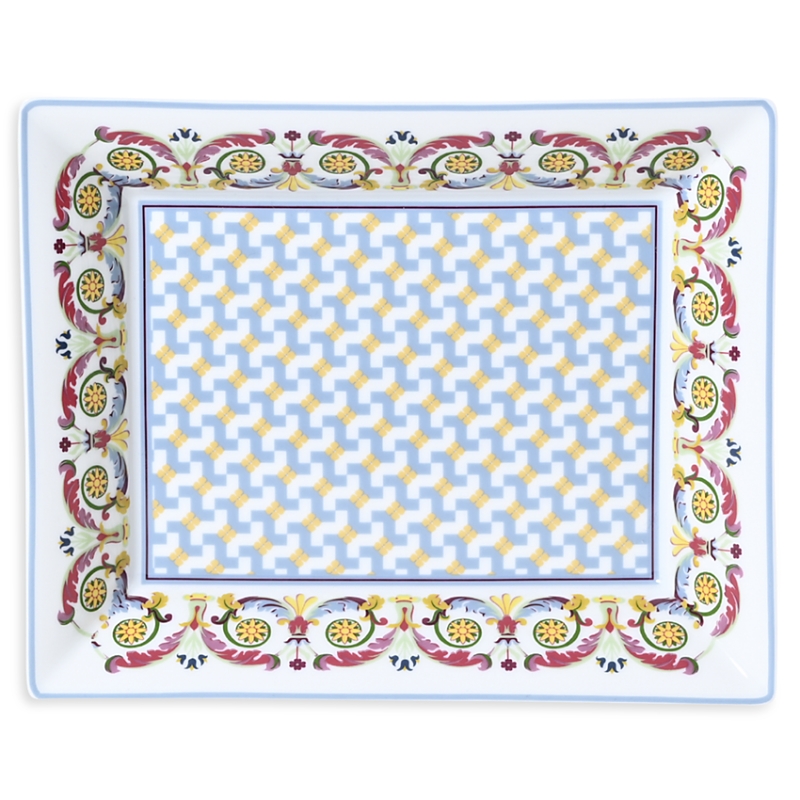 Bernardaud Trianon Valet Tray In Multicolor