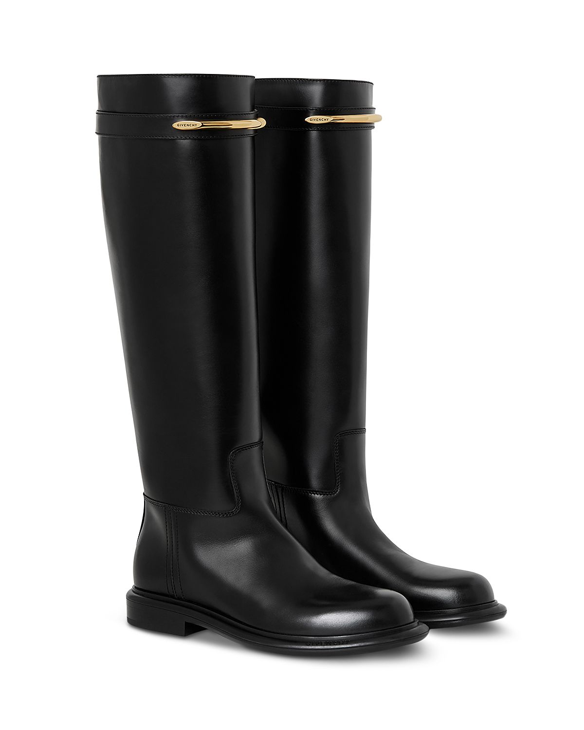 Givenchy Women's Pinch Leather Knee High Boots