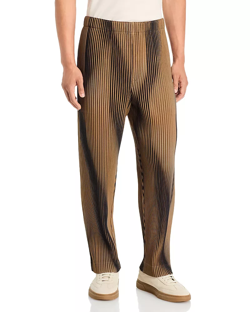 Homme PLISSE Issey Miyake Blend Of Lights Banded Slim Fit Pants