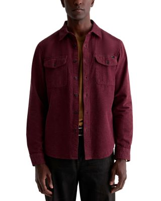 Miller Jazz Berry Cotton Pocket Shirt