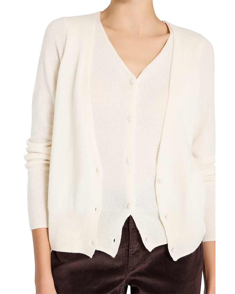 Kobi Halperin Heather Cashmere Donegal Fleck Cardigan