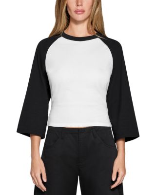 Eb Denim Kingsley Cotton Baseball Tee