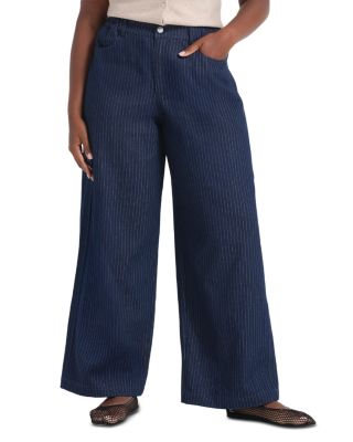 Winslow High Rise Wide Leg Jeans in Deep Blue