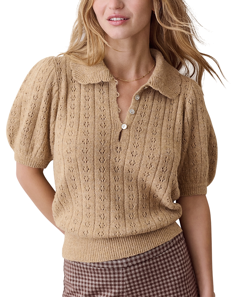 Marine Layer Sophie Collared Sweater