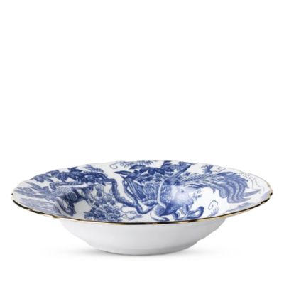 Aves Bone China Blue Rim Soup Bowl