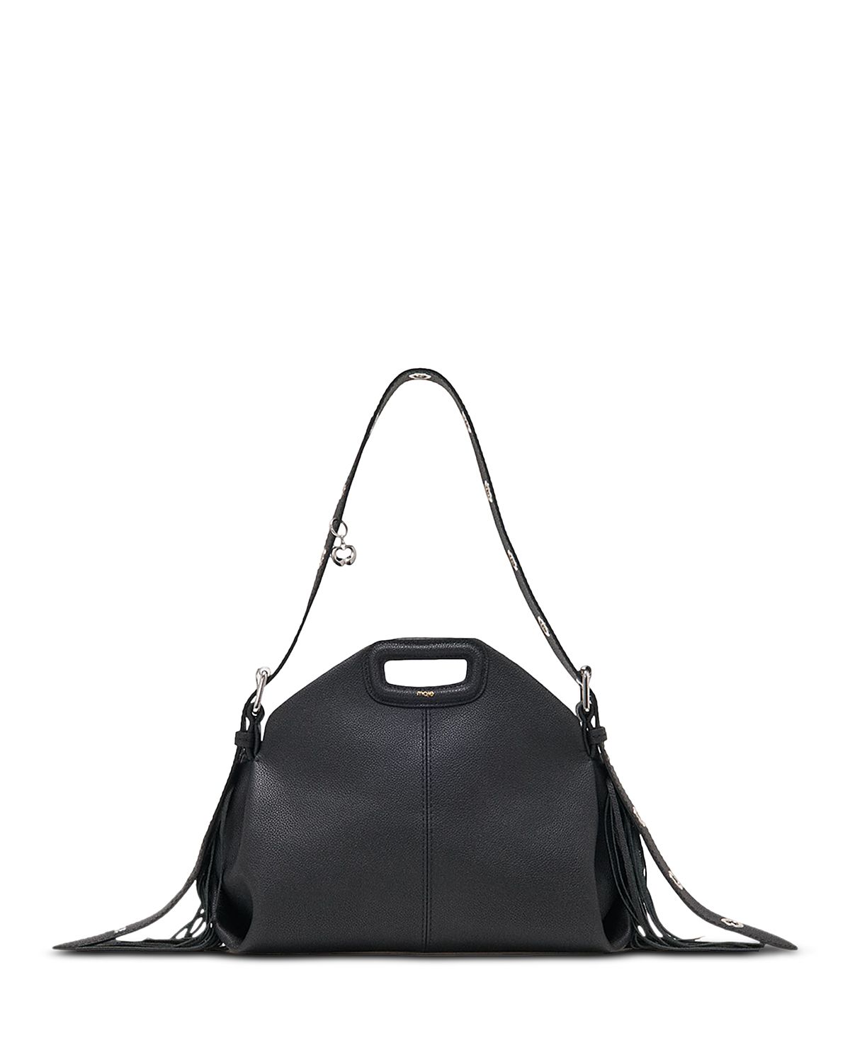 Maje Miss M Leather Crossbody Bag