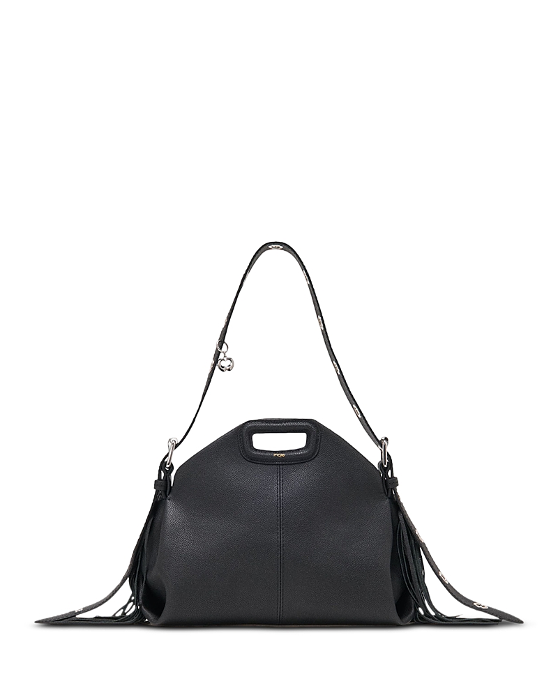 Maje Miss M Leather Crossbody Bag · OS