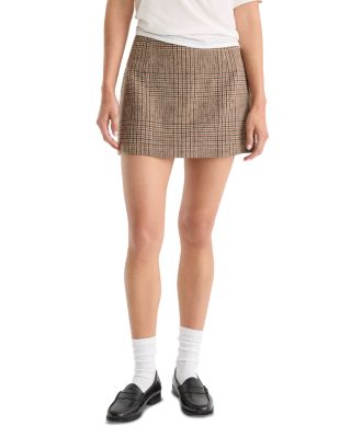 The Fitted Mini Skirt