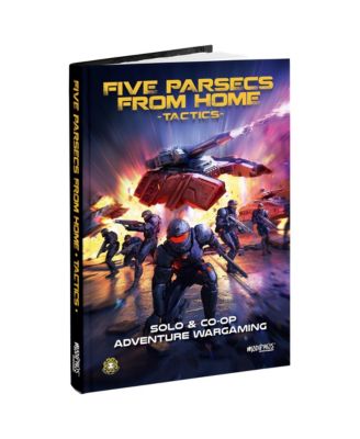  Five Parsecs From Home Tactics Hardcover Rpg Book, Ages 14+