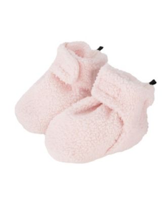 Unisex Fleece Cotton Lined Elastic Cuff Slippers - Baby