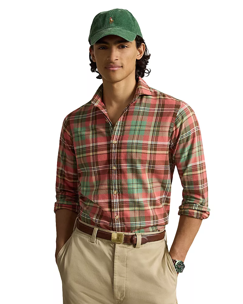 Polo Ralph Lauren Cotton Classic Fit Plaid Flannel Shirt