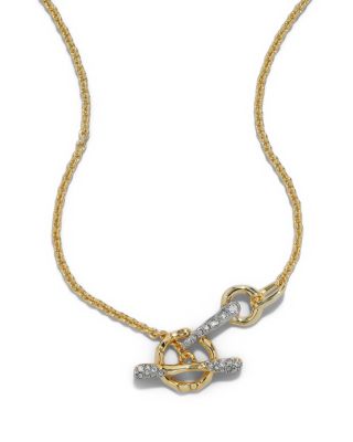 Alexis Bittar Solanales Crystal Toggle Necklace, 15.5