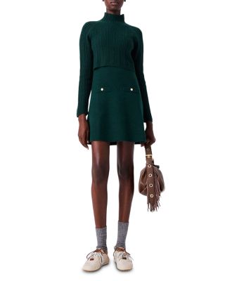 Ritorsa Layered Sweater Mini Dress - thumbnail 2
