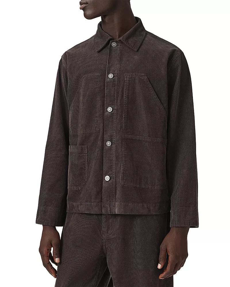 Allsaints Mukesh Cotton Pocket Corduroy Jacket