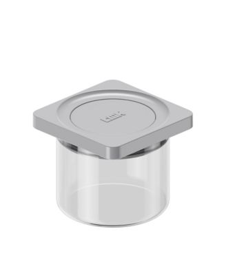  Press Glass Small Food Storage Canister