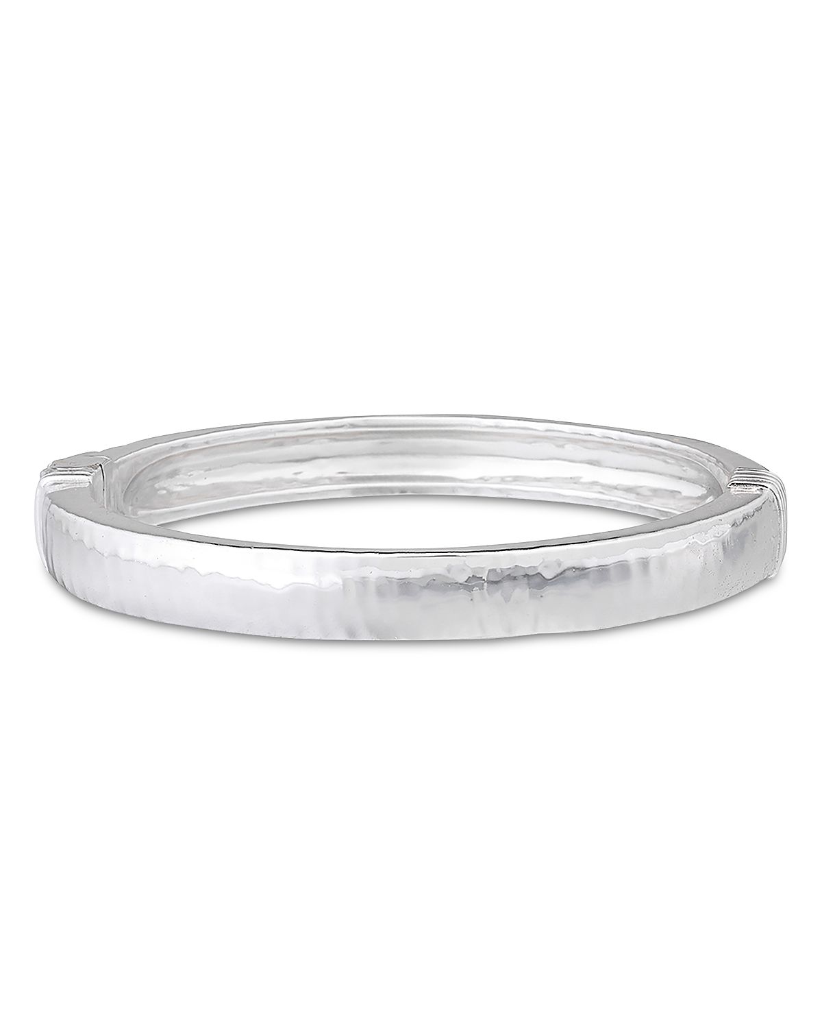 Capucine De Wulf Cleopatra Oval Hammered Bangle Bracelet