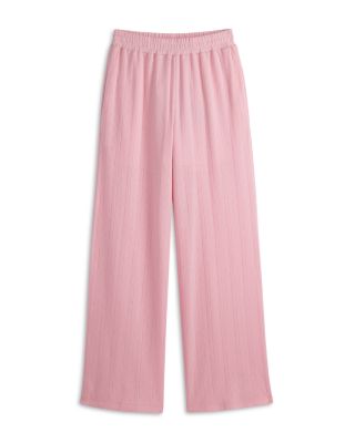 Girls' Pointelle Pull On Pants, Big Kid - Exclusive