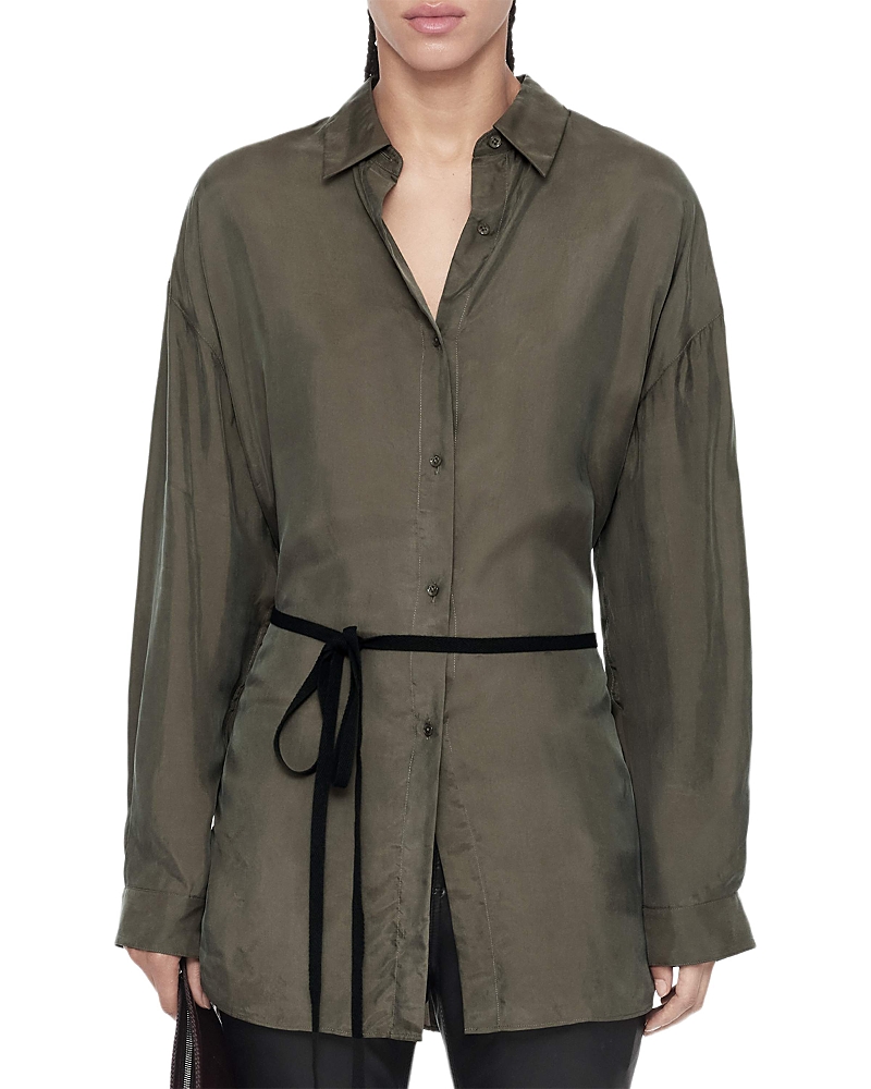 Allsaints Ilana Tie Waist Shirt