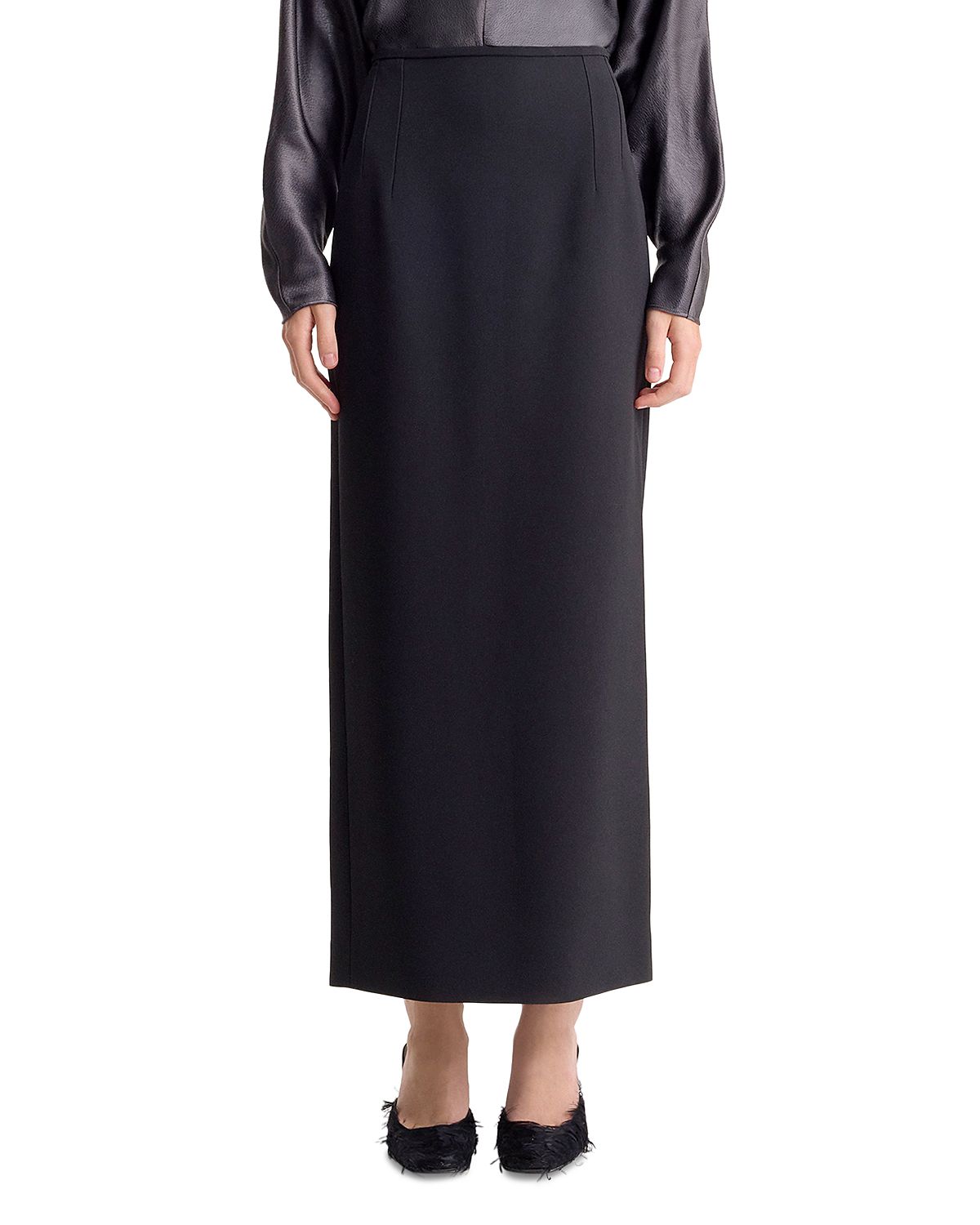 Fforme Mena Straight Maxi Skirt