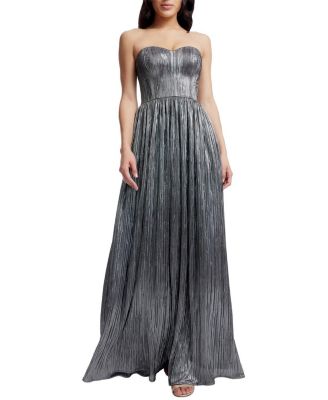  Audrina Plisse Maxi Gown