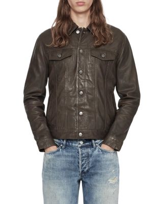 Chaiyo Leather Trucker Jacket