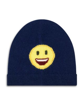 Boys' Smile Intarsia Cashmere Hat, Baby - Exclusive
