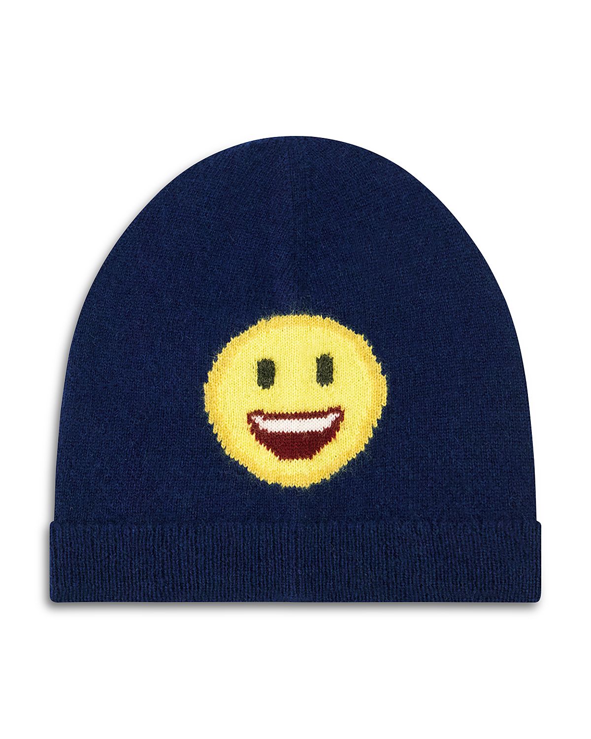 Bloomie's Baby Boys' Smile Intarsia Cashmere Hat, Baby - Exclusive
