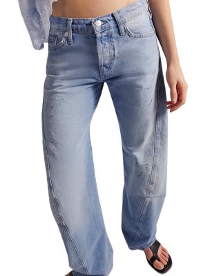 Fable Twisted Seam High Rise Jeans in Art School